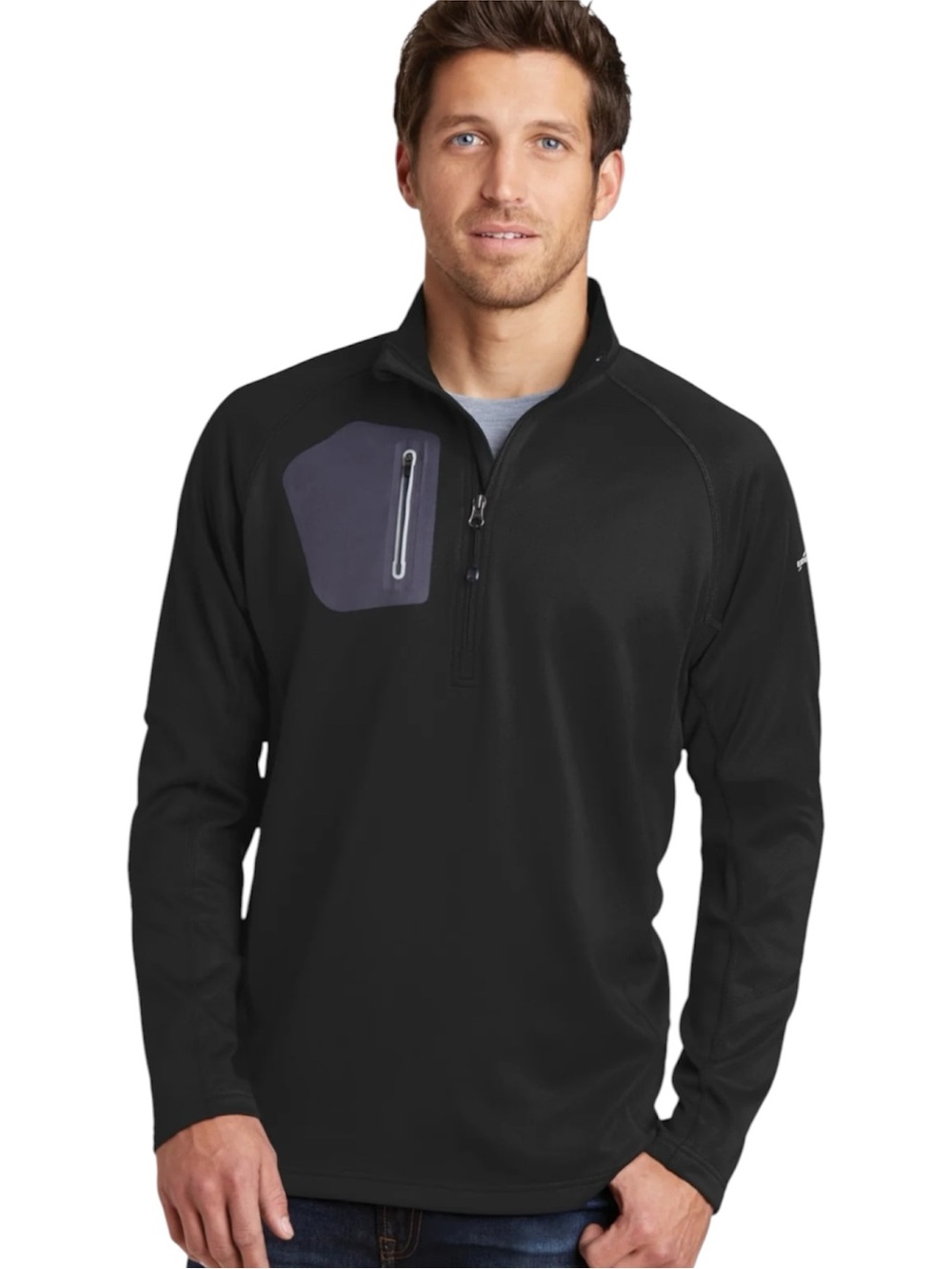 Eddie Bauer Black Performance Half Zip Pullover | Gorpcore Hiking | Men's 3XL
EE